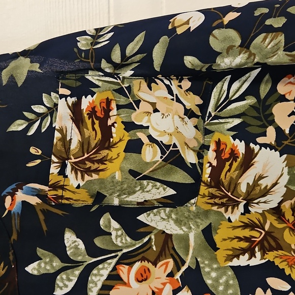 Suzy Shier Womens XL Top NWOT Sleeveless Tank Floral - Picture 2 of 5